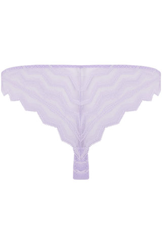 Muse by Coco de Mer Margot Brazilian Knicker Lavender